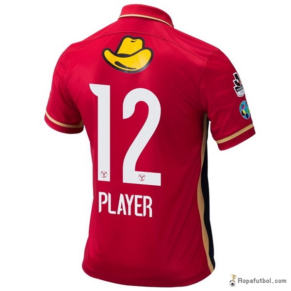 Camiseta Kashima Antlers Player Replica Primera Ropa 2016/17 Rojo